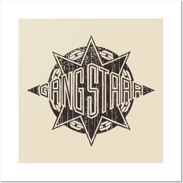 Retro Gangstarr - Brown Pencil Wall Art by Brown Pencil